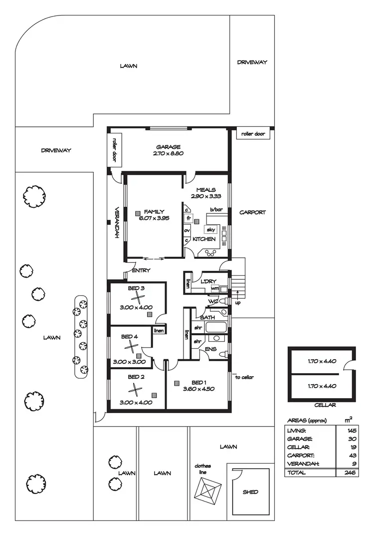Floorplan of Homely house listing, 9/56 Knightsbridge Avenue, Valley View SA 5093