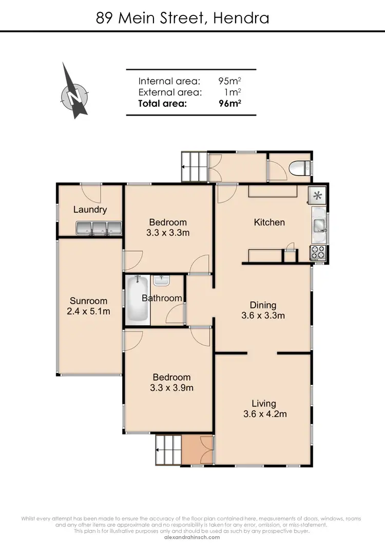 Floorplan of Homely house listing, 89 Mein Street, Hendra QLD 4011