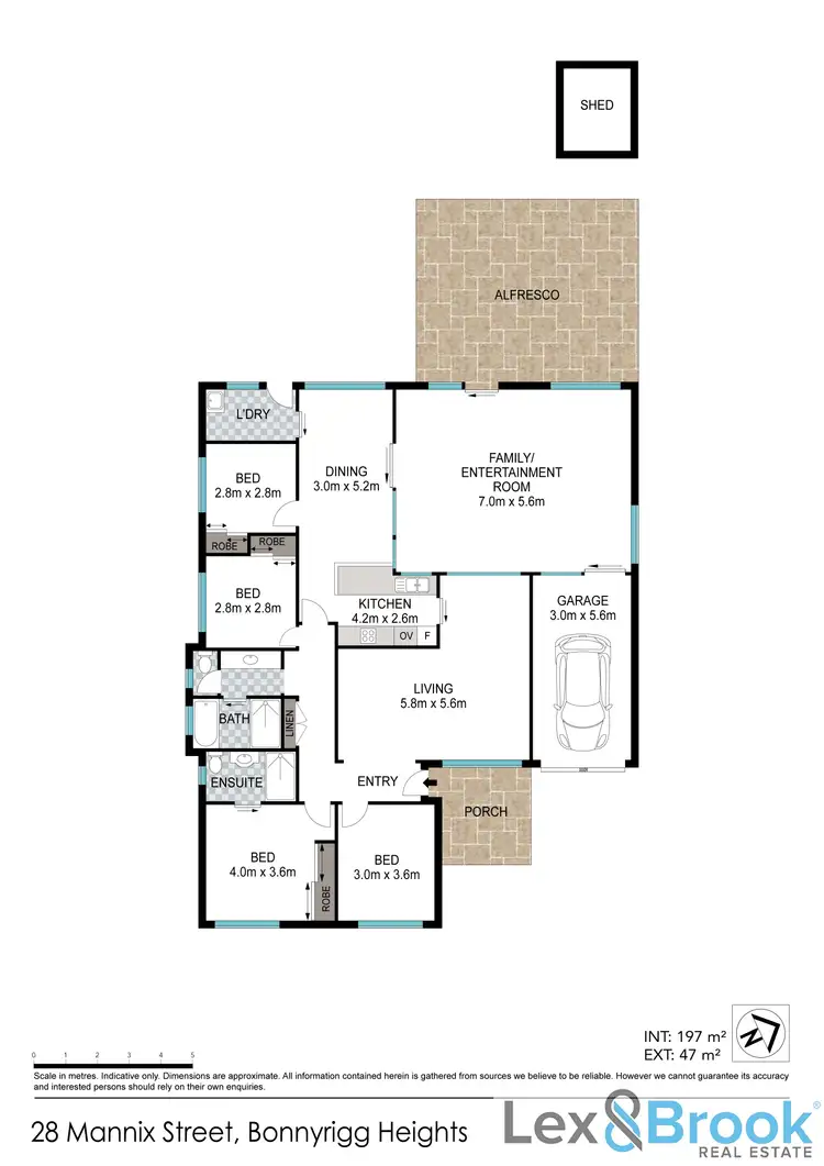 Floorplan of Homely house listing, 28 Mannix St, Bonnyrigg Heights NSW 2177