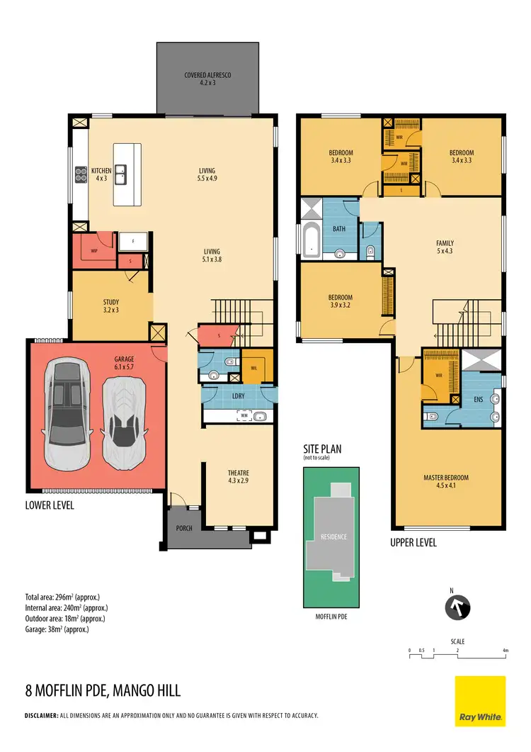 Floorplan of Homely house listing, 8 Mofflin Parade, Mango Hill QLD 4509