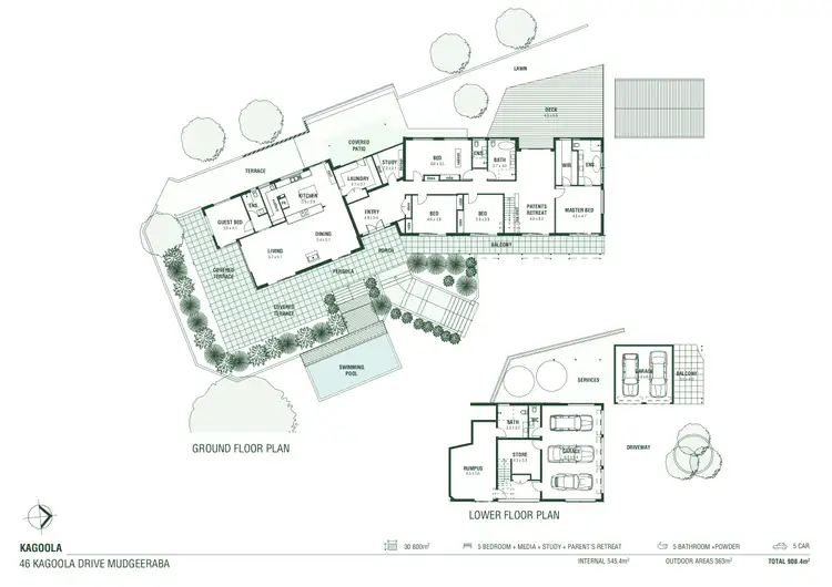 Floorplan of Homely house listing, 46 Kagoola Drive, Mudgeeraba QLD 4213