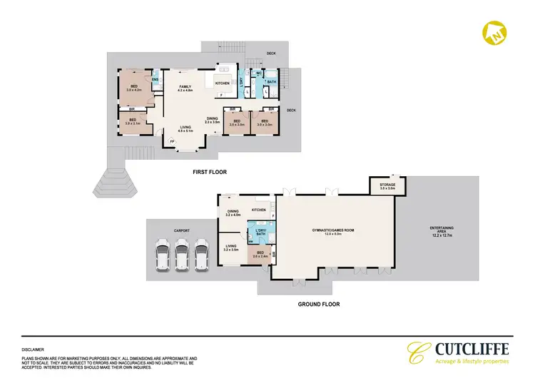Floorplan of Homely rural property listing, 395 Wisemans Ferry Road, Cattai NSW 2756