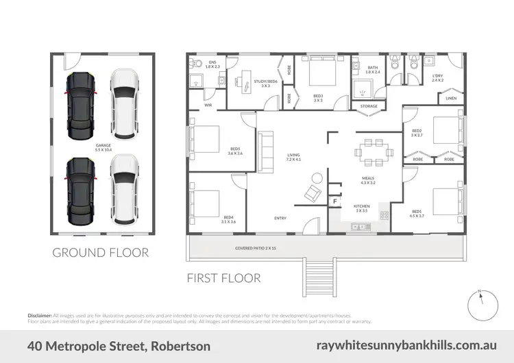 Floorplan of Homely house listing, 40 Metropole Street, Robertson QLD 4109