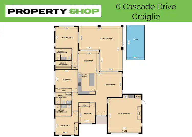 Floorplan of Homely house listing, 6 Cascade Drive, Port Douglas QLD 4877