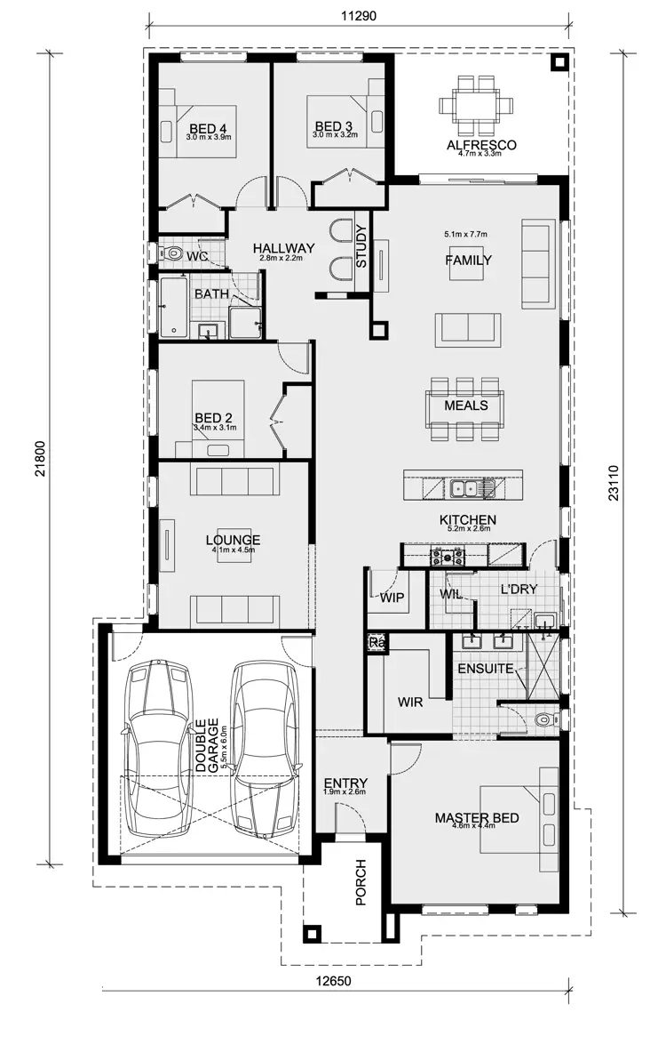 Floorplan of Homely house listing, Lot 6 Oakden Estate Stanley 248, Drysdale VIC 3222