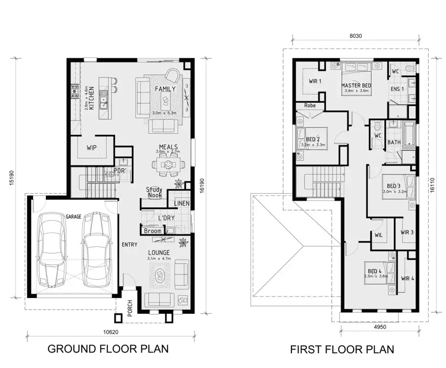Floorplan of Homely house listing, Lot 27 Oakden Estate Langmore 274, Drysdale VIC 3222