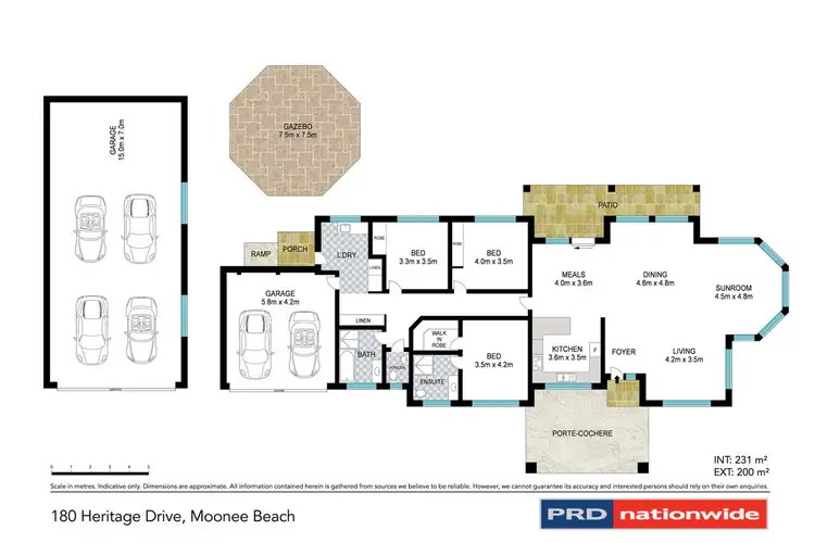 Floorplan of Homely house listing, 180 Heritage Drive, Moonee Beach NSW 2450