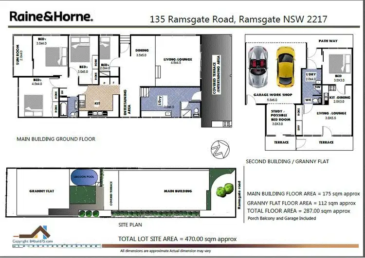 Floorplan of Homely house listing, 135 Ramsgate Road, Ramsgate NSW 2217