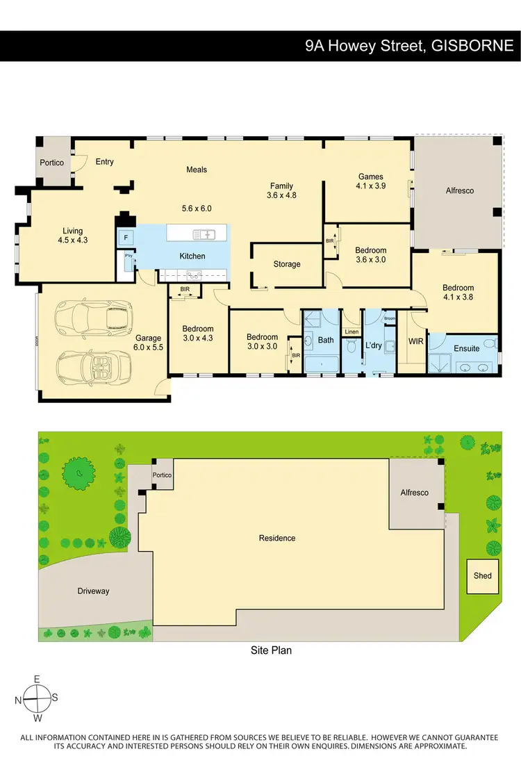 Floorplan of Homely house listing, 9A Howey Street, Gisborne VIC 3437