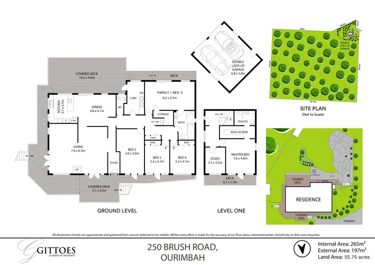 Floorplan of Homely rural property listing, 250 Brush Road, Ourimbah NSW 2258