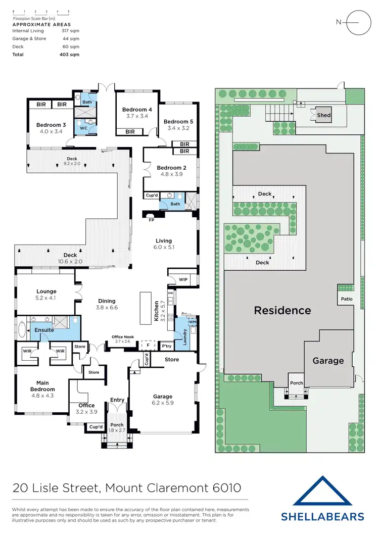 Floorplan of Homely house listing, 20 Lisle Street, Mount Claremont WA 6010