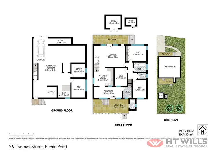 Floorplan of Homely house listing, 26 Thomas Street, Picnic Point NSW 2213