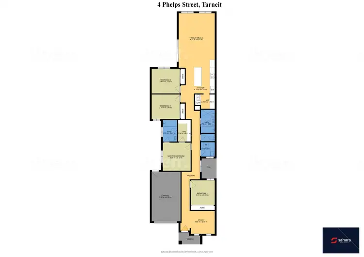 Floorplan of Homely house listing, 4 Phelps Street, Tarneit VIC 3029
