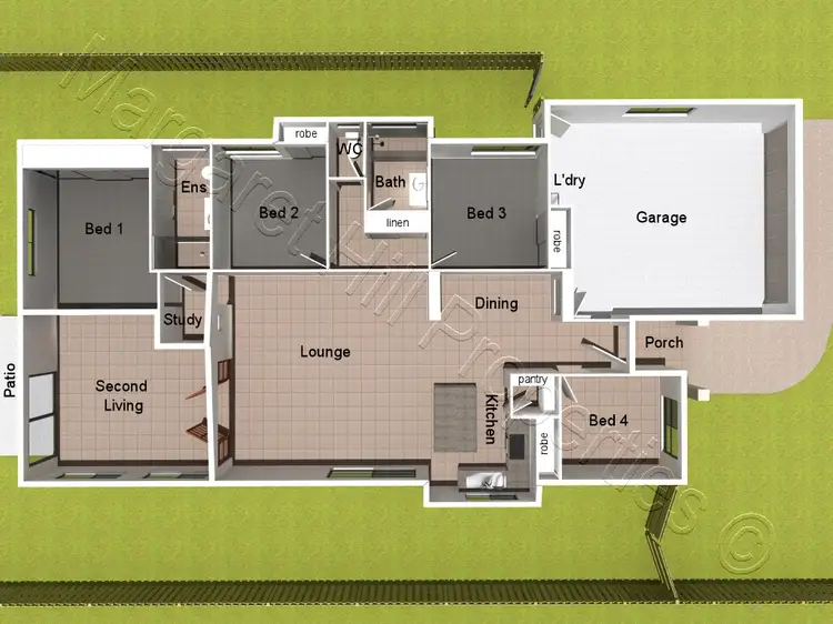 Floorplan of Homely house listing, 2 Lilydale Pocket, Idalia QLD 4811