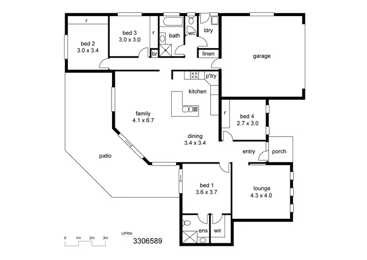 Floorplan of Homely house listing, Address available on request