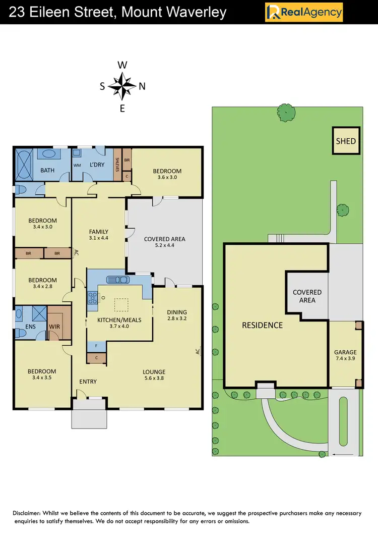Floorplan of Homely house listing, 23 Eileen Street, Mount Waverley VIC 3149