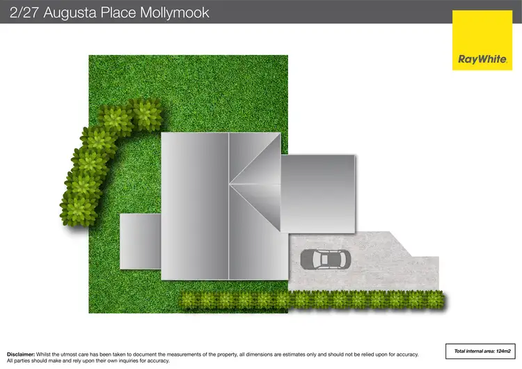 Floorplan of Homely semi-detached listing, 2/27 Augusta Place, Mollymook NSW 2539