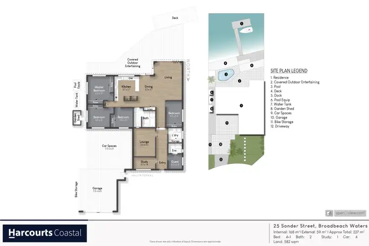 Floorplan of Homely house listing, 25 Sonder Street, Broadbeach Waters QLD 4218