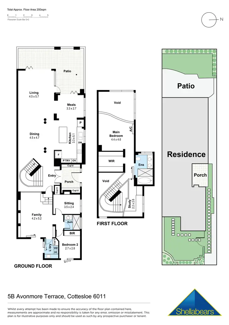 Floorplan of Homely house listing, 5B Avonmore Terrace, Cottesloe WA 6011