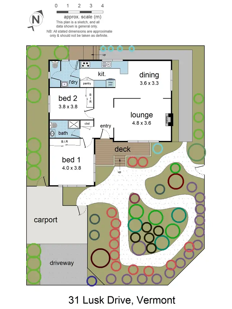 Floorplan of Homely house listing, 31 Lusk Drive, Vermont VIC 3133
