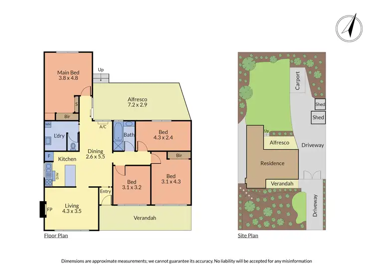 Floorplan of Homely house listing, 34 Kent Street, Knoxfield VIC 3180