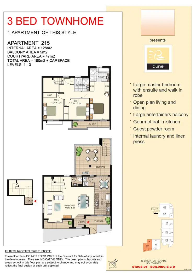 Floorplan of Homely apartment listing, 60 Brighton Parade, Southport QLD 4215