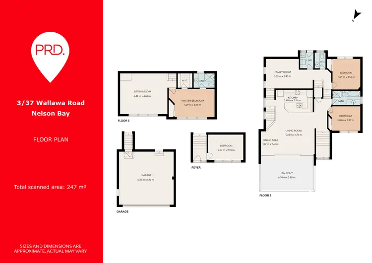Floorplan of Homely house listing, 37 Wallawa Road, Nelson Bay NSW 2315