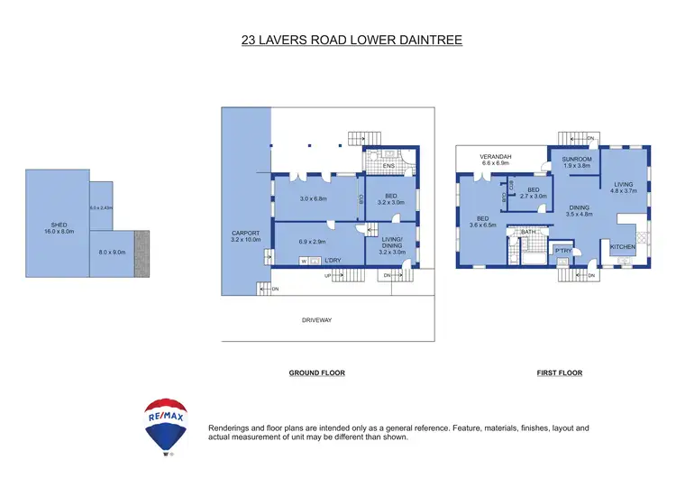 Floorplan of Homely house listing, 23 Lavers Road, Lower Daintree QLD 4873