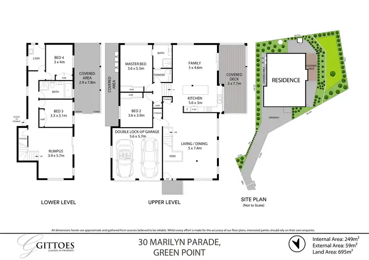 Floorplan of Homely house listing, 30 Marilyn Parade, Green Point NSW 2251