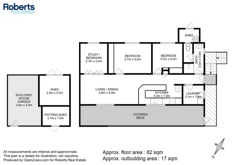 Floorplan of Homely house listing, 102 Suncoast Drive, Bicheno TAS 7215