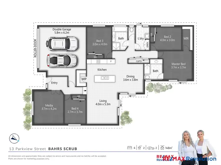 Floorplan of Homely house listing, 13 Parkview Street, Bahrs Scrub QLD 4207