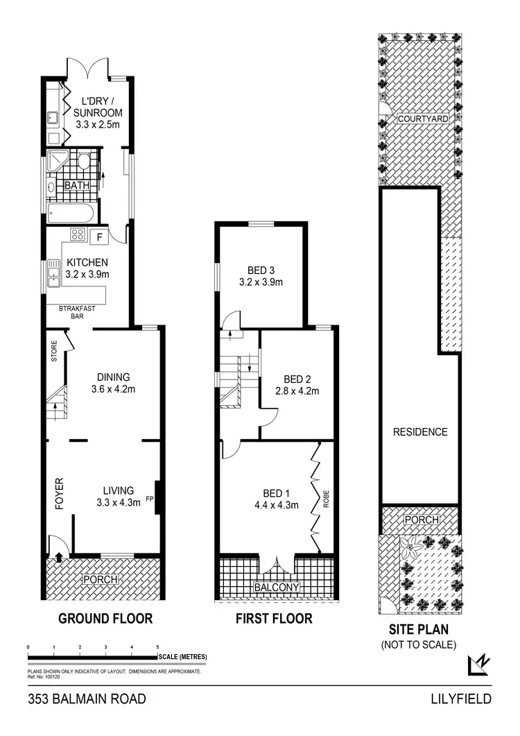 Floorplan of Homely house listing, 353 Balmain Road, Lilyfield NSW 2040