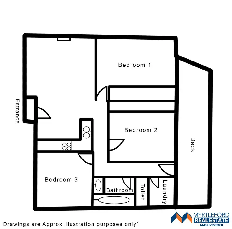 Floorplan of Homely house listing, 7 Swinburne Street, Myrtleford VIC 3737