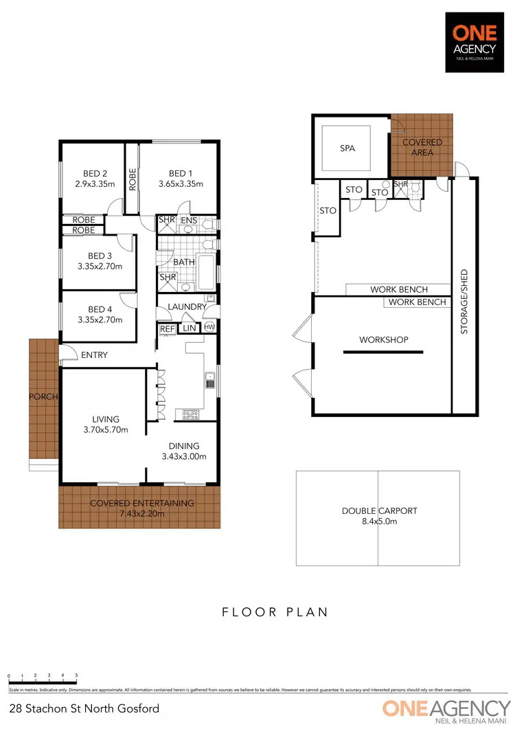 Floorplan of Homely house listing, 28 Stachon Street, North Gosford NSW 2250