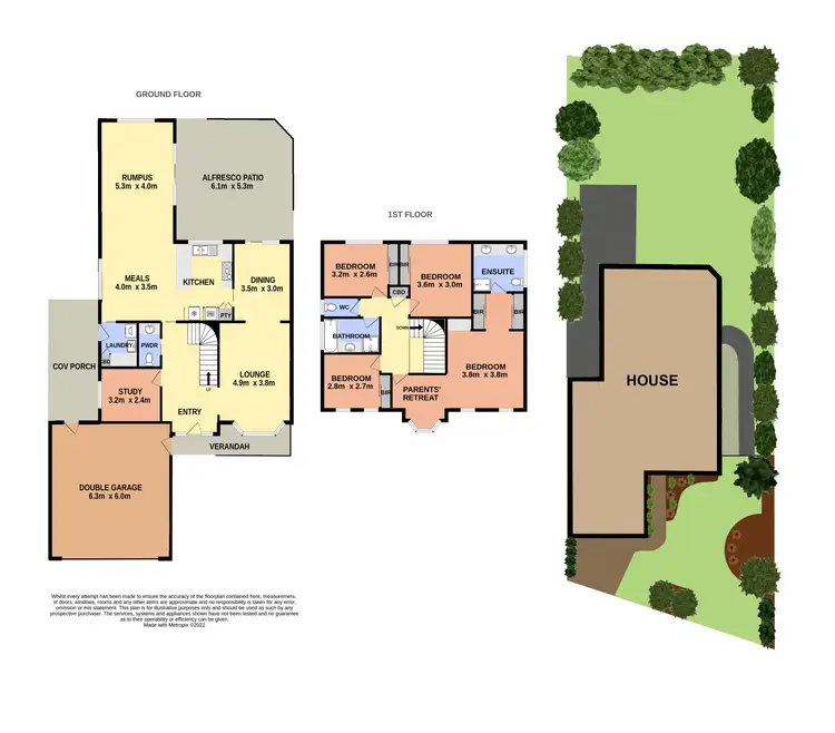 Floorplan of Homely house listing, 20 Cairn Curren Close, Rowville VIC 3178