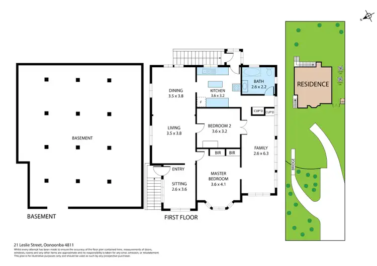 Floorplan of Homely house listing, 2/58 Leslie Street, Oonoonba QLD 4811