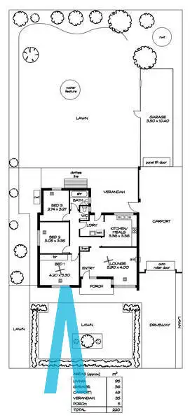Floorplan of Homely house listing, 8 Secomb Avenue, Parafield Gardens SA 5107