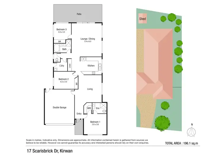 Floorplan of Homely house listing, 17 Scarisbrick Drive, Kirwan QLD 4817