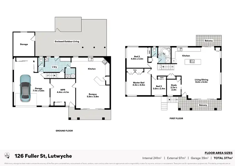 Floorplan of Homely house listing, 126 Fuller Street, Lutwyche QLD 4030
