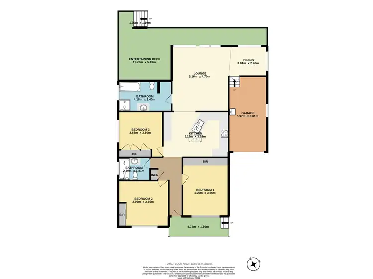 Floorplan of Homely house listing, 292 Princes Highway, Dapto NSW 2530