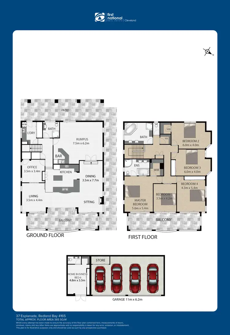 Floorplan of Homely house listing, 37 Esplanade, Redland Bay QLD 4165