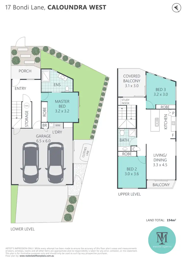 Floorplan of Homely house listing, 17 Bondi Lane, Caloundra West QLD 4551