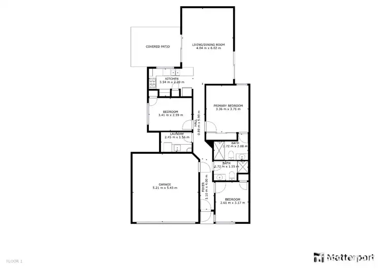 Floorplan of Homely house listing, 24 Glendalough Loop, Canning Vale WA 6155