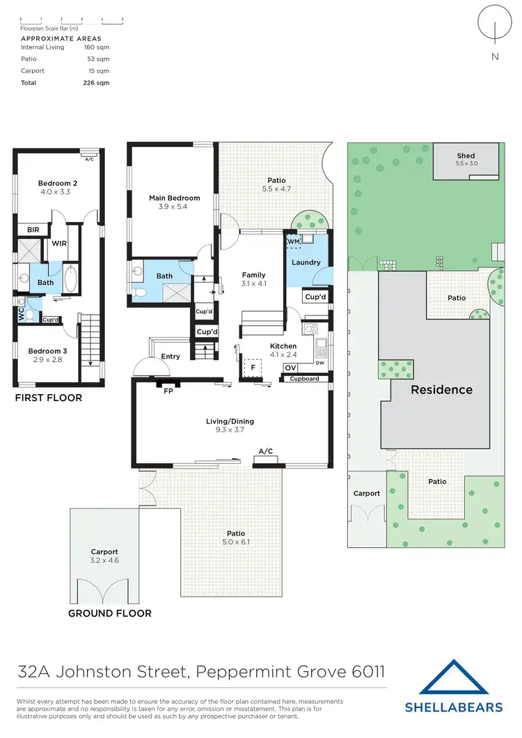 Floorplan of Homely house listing, 32A Johnston Street, Peppermint Grove WA 6011