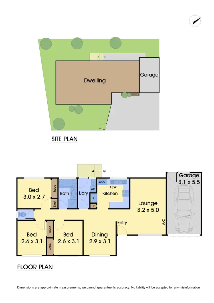 Floorplan of Homely unit listing, 2/11 Aminya Crescent, Yallambie VIC 3085