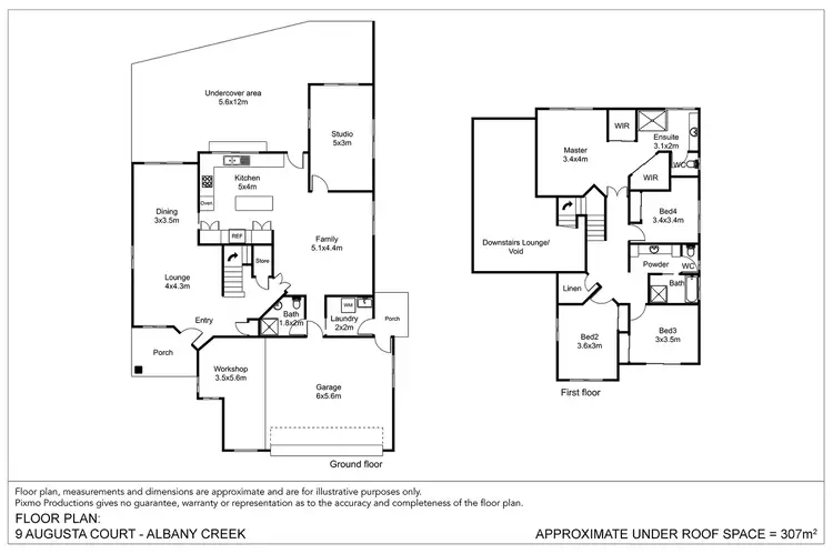 Floorplan of Homely house listing, 9 Augusta Court, Albany Creek QLD 4035