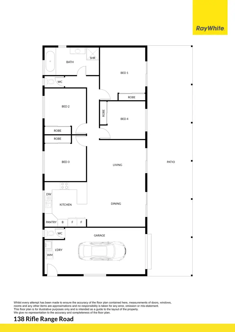 Floorplan of Homely house listing, 138 Rifle Range Road, Mount Marlow QLD 4800
