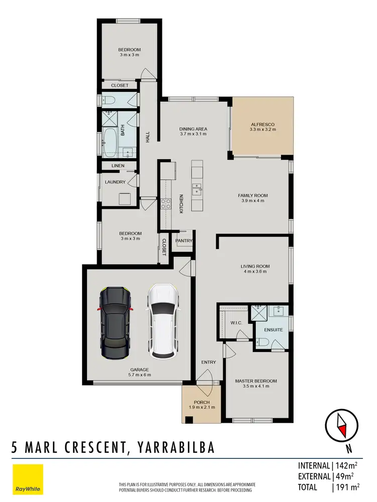 Floorplan of Homely house listing, 5 Marl Crescent, Yarrabilba QLD 4207