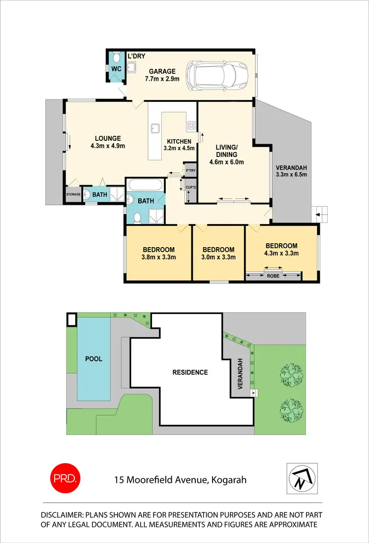 Floorplan of Homely house listing, 15 Moorefield Avenue, Kogarah NSW 2217