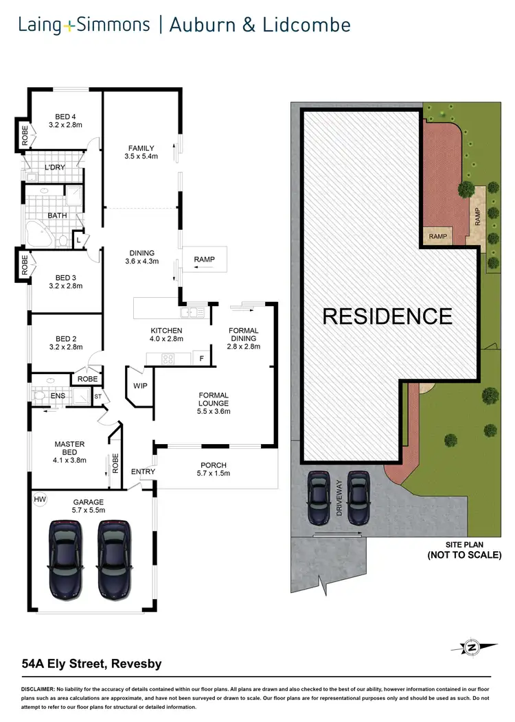 Floorplan of Homely house listing, 54a Ely St, Revesby NSW 2212